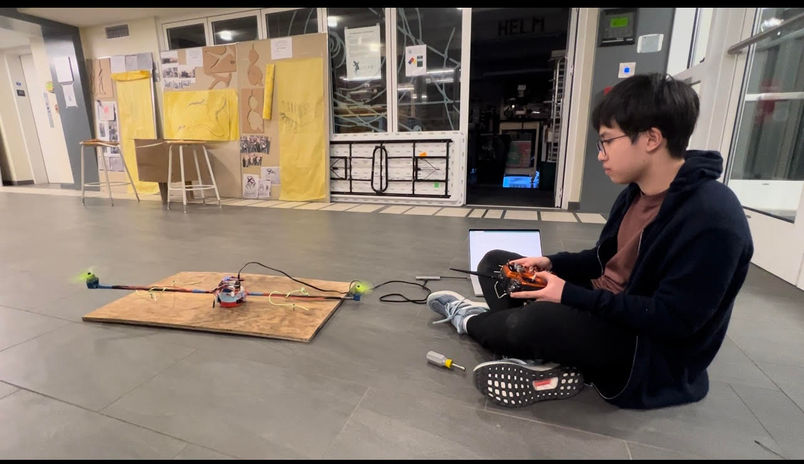 Second Prototype (Jan-Feb 2023) indoors testing stand